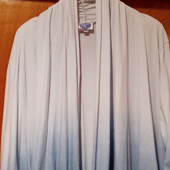 DG2 Dip Dyed Blue Cascade Front Topper, M #0225 - Picture 4 of 14